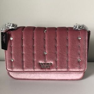 VS velvet studded bag